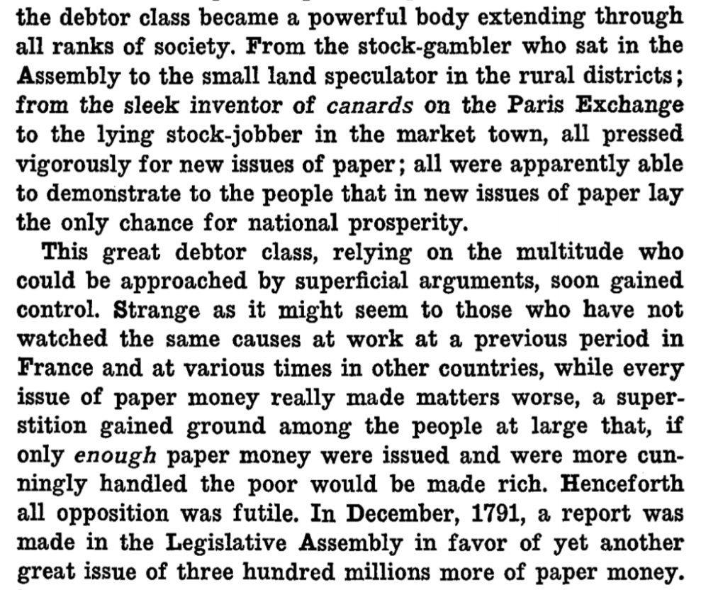 debtor class