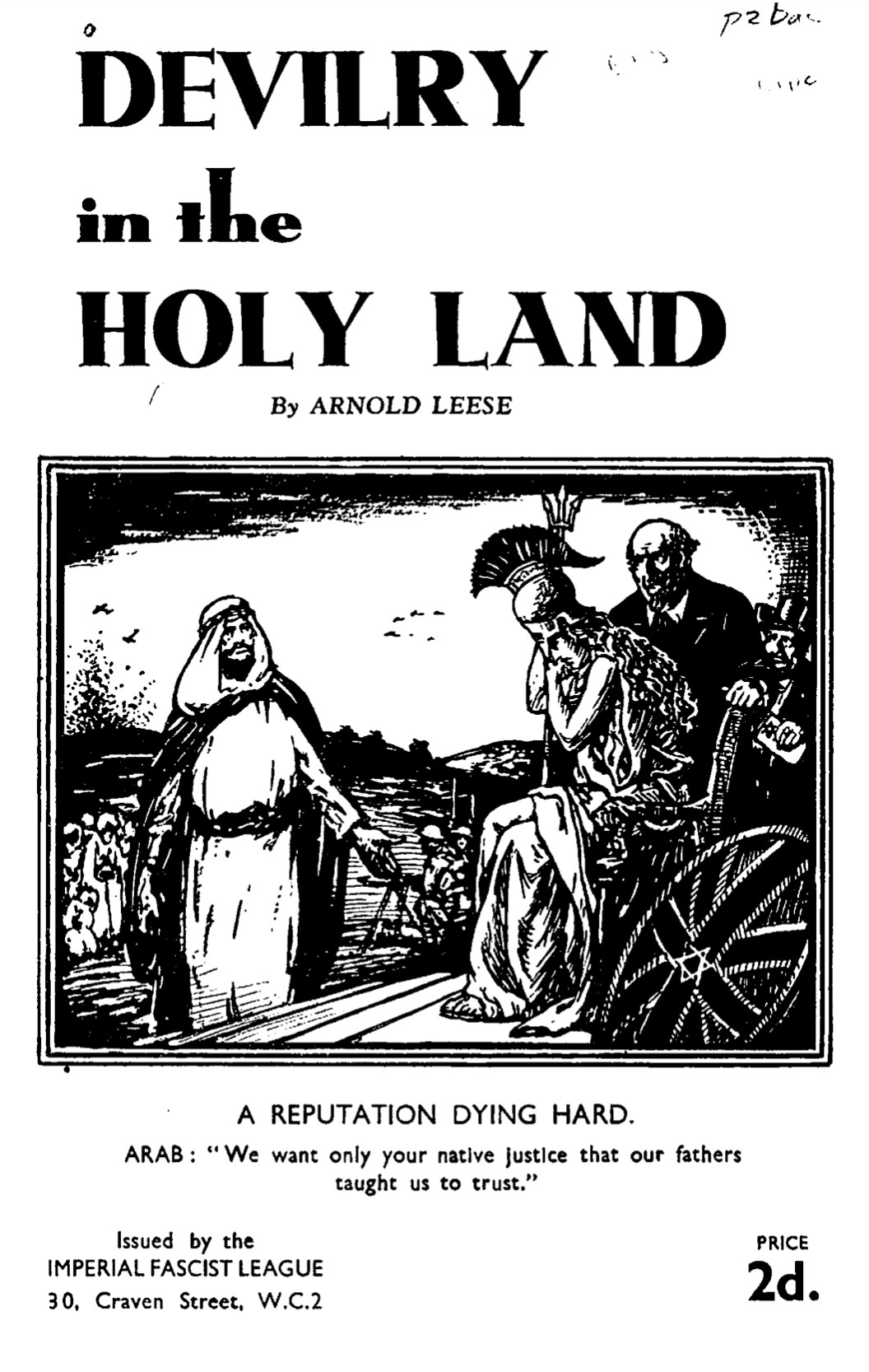 Devilry in the Holy Land (1938) by Arnold Spencer Leese