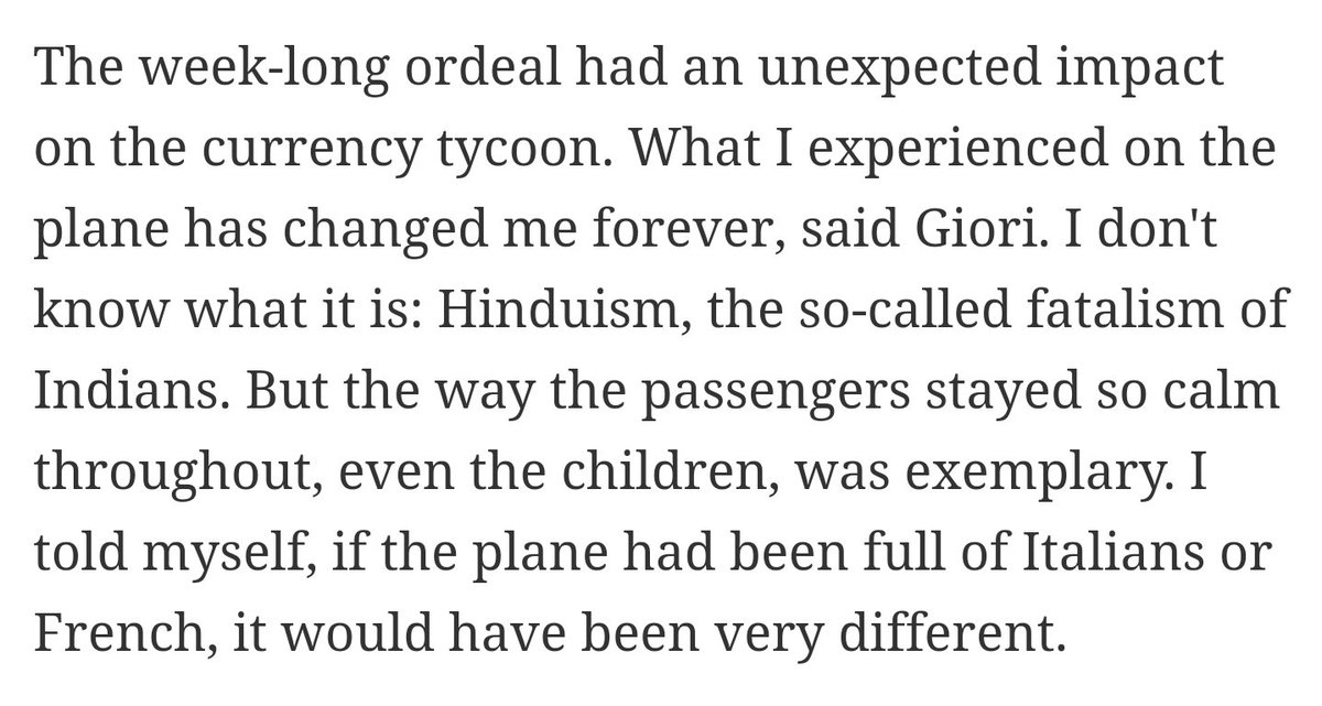 Giori on Indians